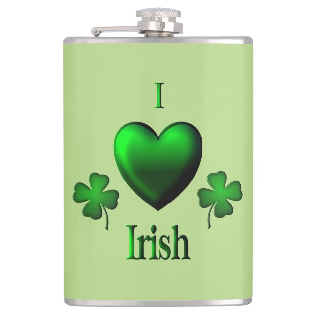 Cantil Verde mim irlandês do coração (Frente)