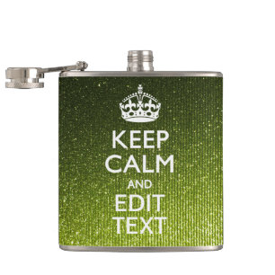 Cantil Verde Oleícola Mantenha Calma Tenha Seu Texto