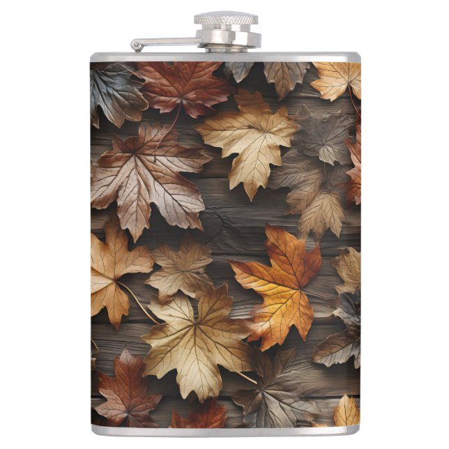 CANTIL VERMELHO AZUL QUEDA FOLHAS DO OUTONO (Frente)