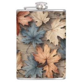 CANTIL VERMELHO AZUL QUEDA FOLHAS DO OUTONO