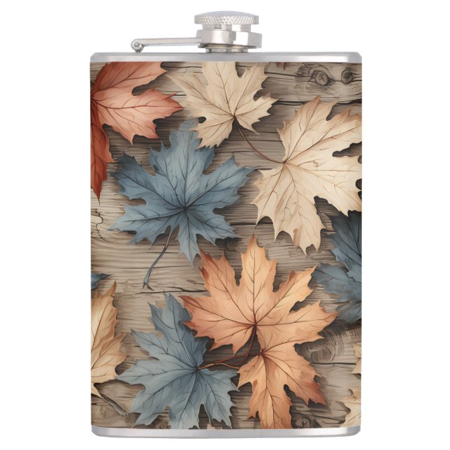 CANTIL VERMELHO AZUL QUEDA FOLHAS DO OUTONO (Frente)