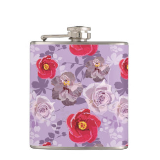 Cantil Vermelho, púrpura Floral