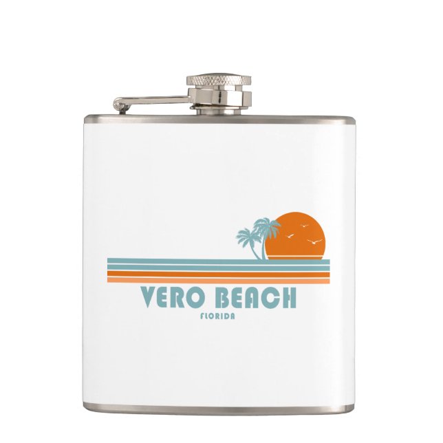 Cantil Vero Beach Florida Sun Palm Trees (Frente)
