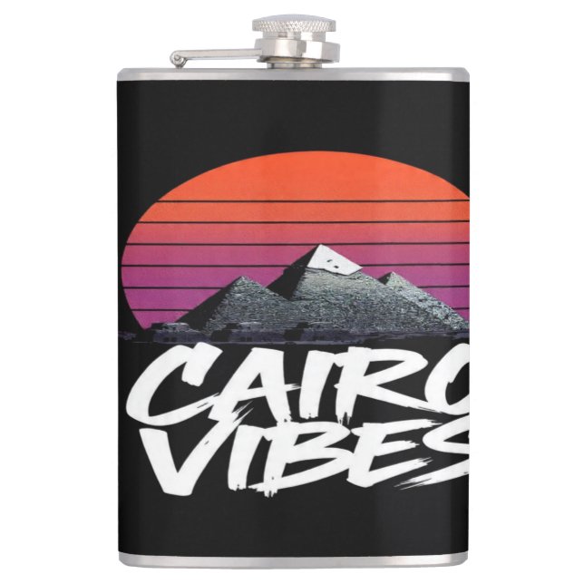 Cantil Vibes do Cairo Antigo | Estilo de Rua Egípcio e Vi (Frente)