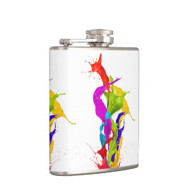 Cantil Vibrant Liquid Explosion: Abstract Paint Splash