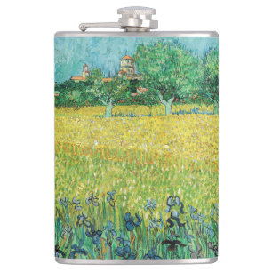 Cantil Vincent van Gogh - Campo com Íris perto de Arles