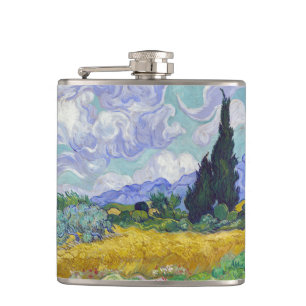 Cantil Vincent Van Gogh - Campo de Trigo com Ciprestes