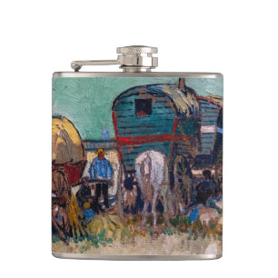 Cantil Vincent van Gogh - Caravanas, Acampamento Cigano p