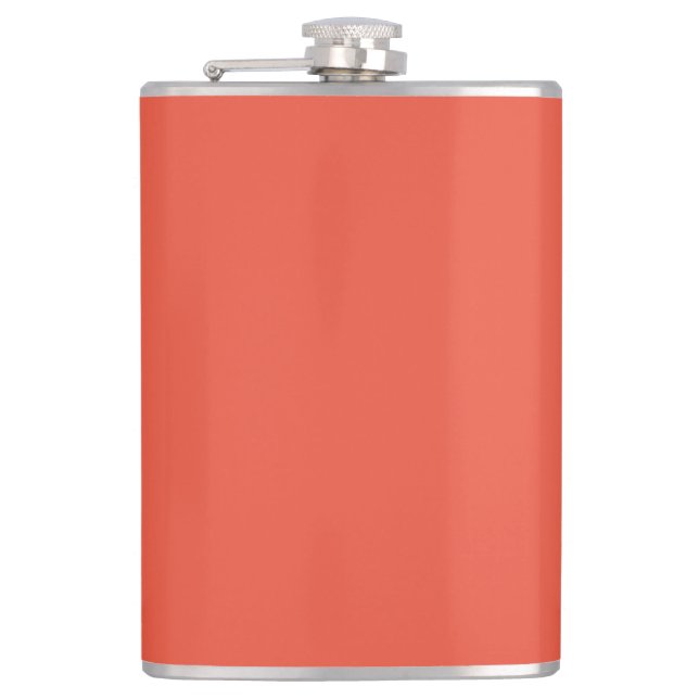 Cantil Vinil Wrapped Flask, 8 oz. (Frente)