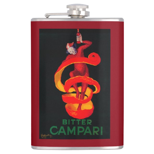 Cantil Vintage amargo PosterEurope de Campari (Frente)