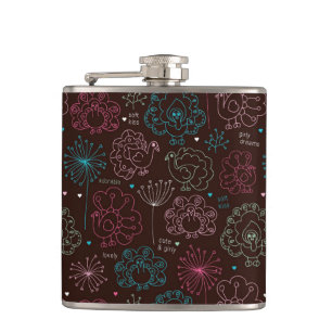 Cantil vintage do papel de parede de india da flor de