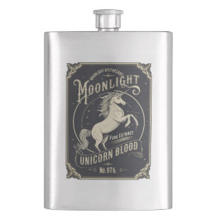 Cantil Vintage do Partido do Halloween do Unicórnio