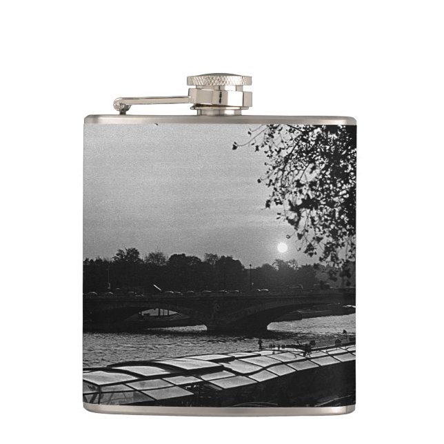 Cantil Vintage France Paris Eiffel torre sunset (Frente)