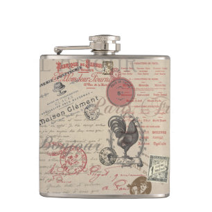 Cantil Vintage French Handwrite Paris Rooster