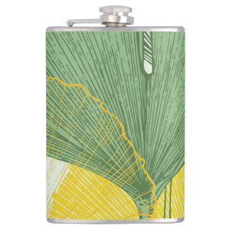 Cantil Vintage Ginkgo Biloba: Folhas Tropicais