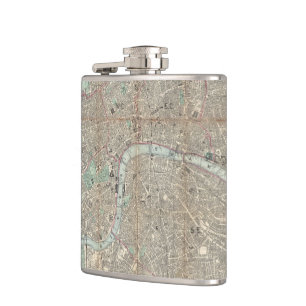 Cantil Vintage Map of London England (1862)