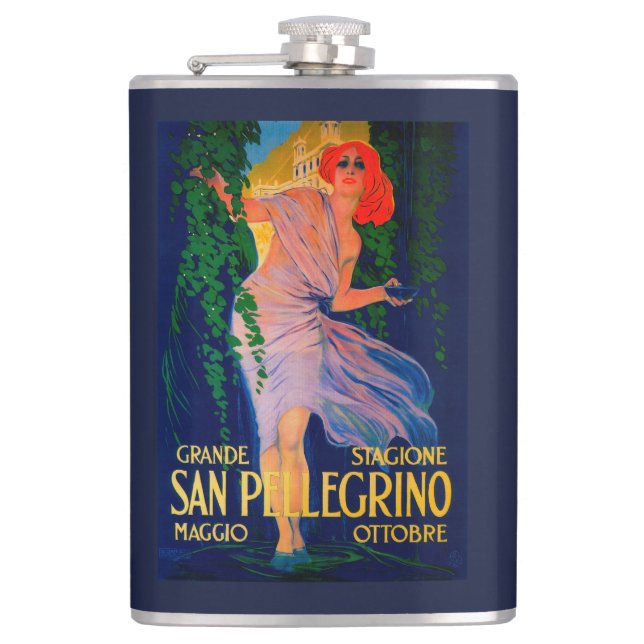 Cantil Vintage PosterEurope de San Pellegrino (Frente)