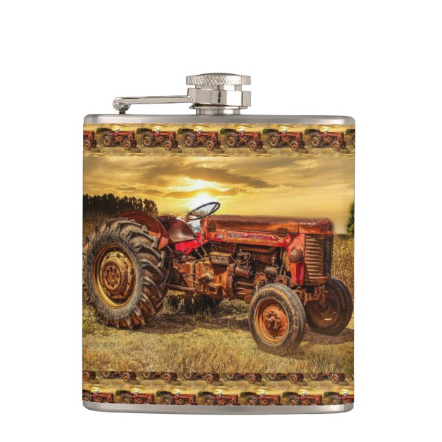 Cantil Vintage Red Fazenda Trator (Frente)