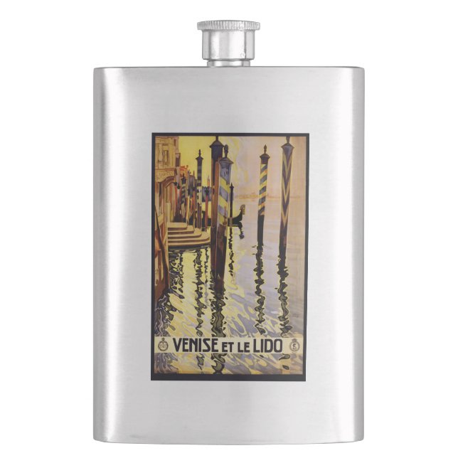 Cantil Vintage "Venise et le Lido" Itália (Frente)