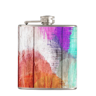 Cantil Vintage Wood Abstrato Painting