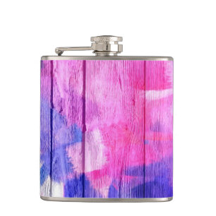 Cantil Vintagem Colorida de Madeira 8