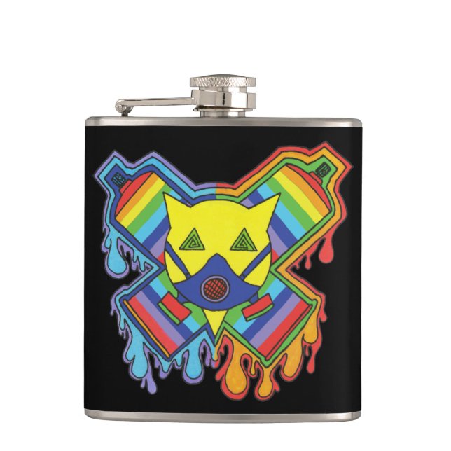 Cantil Vinyl Wrapped Flask (Frente)
