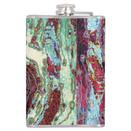 Cantil Vinyl Wrapped Flask – Strata Pulse