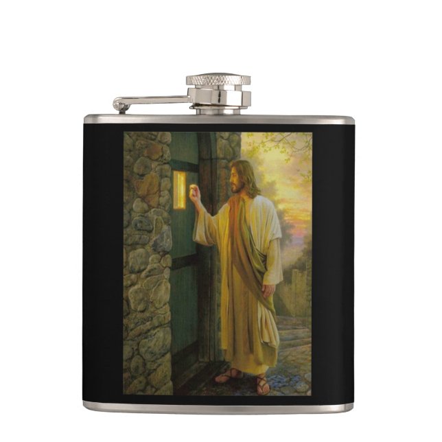 Cantil Visitação ao amanhecer Jesus batendo em uma porta  (Frente)
