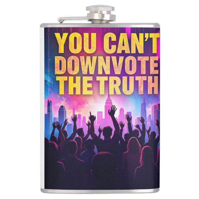 Cantil Você não pode votar a verdade (Frente)