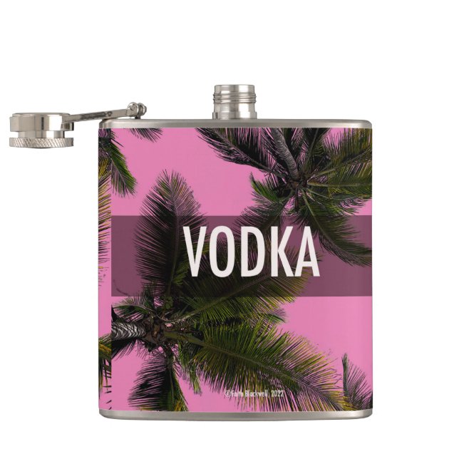 Cantil Vodka Flask (Aberto)