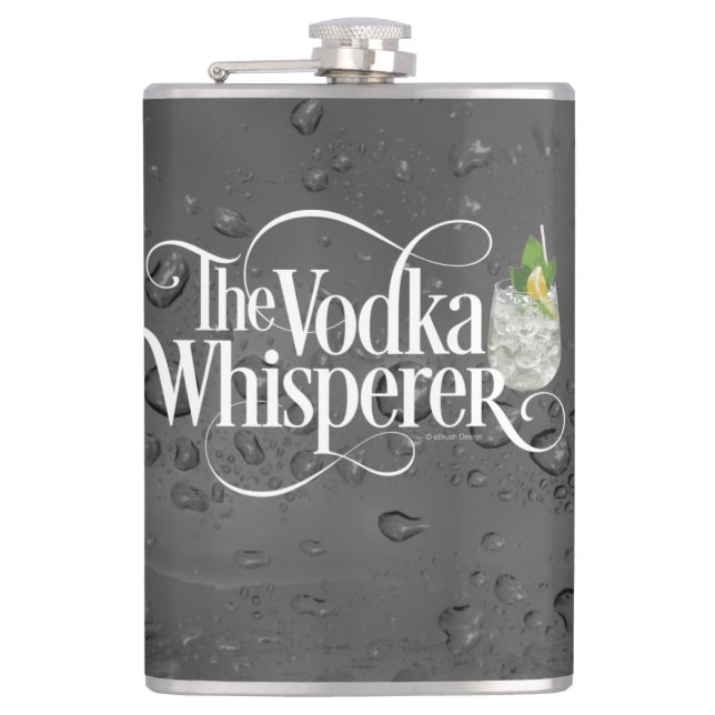 Cantil Vodka Whisperer Hip Flask (Frente)