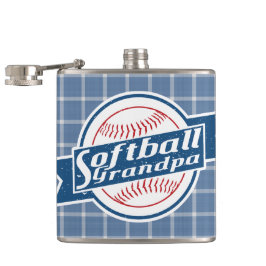Cantil Vovô de Softball, Frasco de Aço Inoxidável