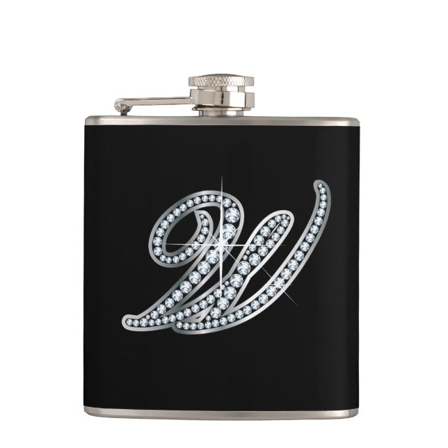 Cantil W Script "Diamond Bling" (Frente)