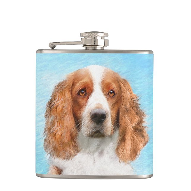 Cantil Welsh Springer Spaniel Painting - Arte Original De (Frente)