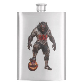Cantil Werewolf Soccer Player Halloween Horror Art