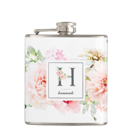 Cantil Wild Blush Botanical - Letra H Monograma