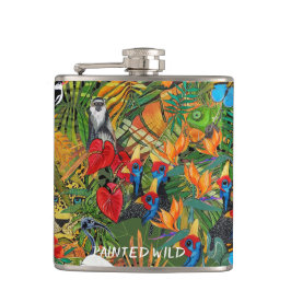 Cantil Wild Creation Hip Flask