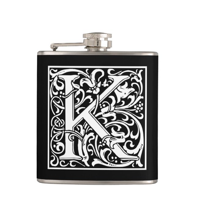 Cantil William Morris Alphabet "K" (Frente)