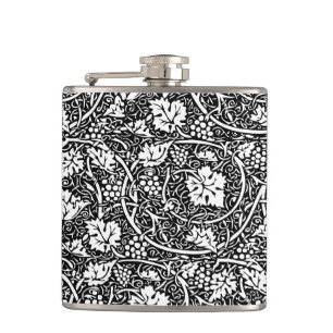 Cantil William Morris Black White Grape Vine