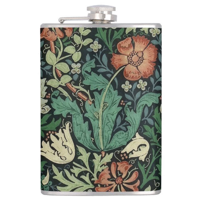 Cantil William Morris Compton Floral Art Nouveau Pattern (Frente)