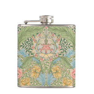 Cantil William Morris Flor de Murta Floral Botânico