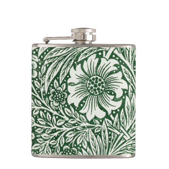 Cantil william morris marigold flor verde floral (Frente)