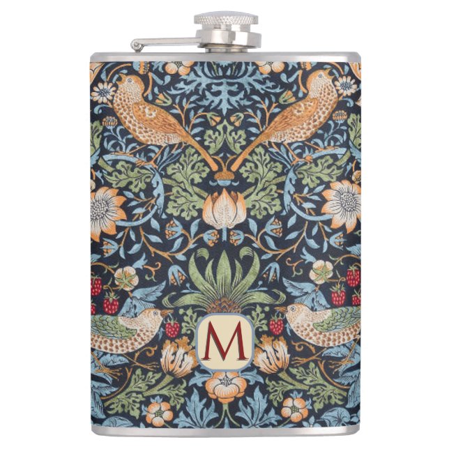 Cantil William Morris Monograma Ladrão de Morango  (Frente)