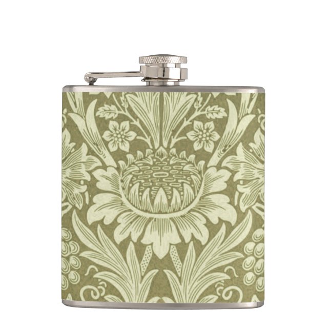 Cantil William Morris Sunflower Green Flower (Frente)