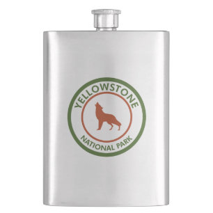 Cantil Wolf do Parque Nacional Yellowstone