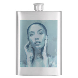 Cantil "Woman in Blue" Premium Canvas