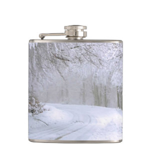 Cantil Wonderland de inverno de neve