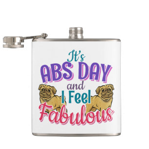 Cantil Workout Principal No Dia Do Abs - Pug Dog Lover