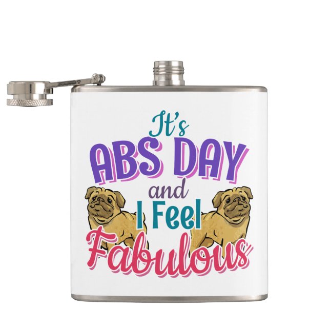Cantil Workout Principal No Dia Do Abs - Pug Dog Lover (Aberto)