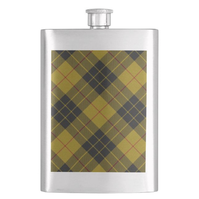 Cantil Xadrez amarela de tartan MacLeod (Frente)